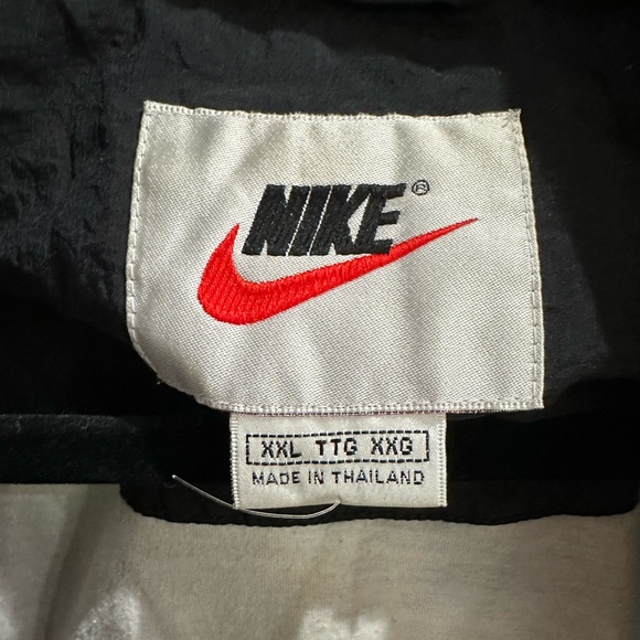 Vintage Nike Windbreaker Black Size XXL - Picture 3 of 7